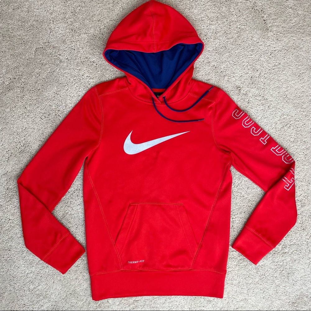 Nike Therma-FIT Pullover Graphic Hooded Sweatshirt - Picture 6 of 17